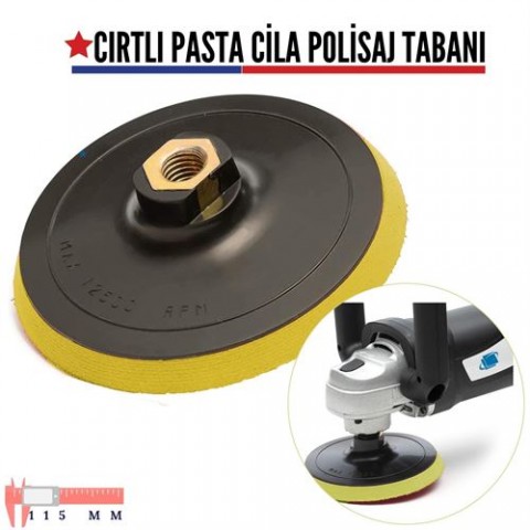 Hepbidolu  11.5 cm Çap Cırtlı Pasta Cila Polisaj Tabanı 422392