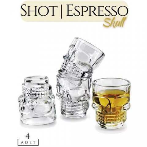 Hepbidolu  4 Adet Skill Shot ve Espresso Bardağı 711620