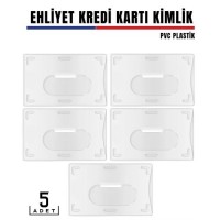 Hepbidolu  5 li Paket Ehliyet ve Kimlk Kart Koruyucu 427980