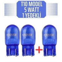 ModaCar 1 YEDEKLİ T10 Model Beyaz Işık Park Ampülü Seti 428764