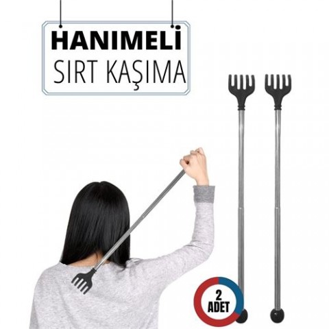 Hepbidolu  2 Lİ Hanımeli Metal Sırt Kaşıma Aparatı 714307