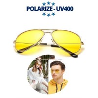 Hepbidolu  Polarize UV400 Sarı Camlı Güneş Gözlüğü 714856