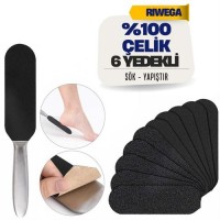 Hepbidolu  Riwega 10 Yedekli Çelik Pedikür Spatulası 716431