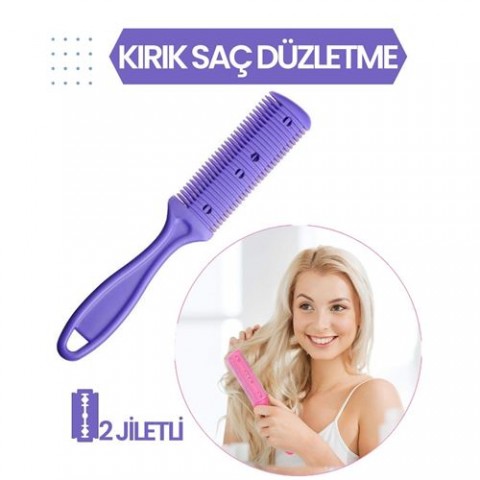 Hepbidolu  2 Jiletli Kırık Saç Düzeltme İnceltme Tarağı 716867