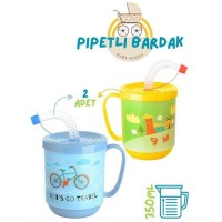 Hepbidolu  Pipetli Bardak 2 li Momma Design 718281