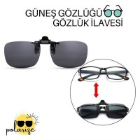 Hepbidolu  Güneş Gözlüğü Gözlük İlavesi Clip-On Polarize 718297