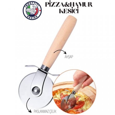 Hepbidolu  Hamur ve Pizza Kesici Çelik Imbottiti Design 718366