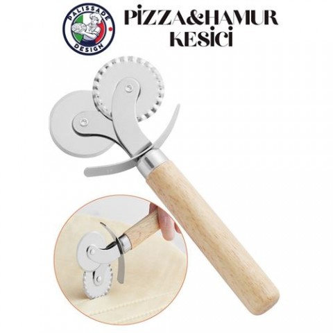 Hepbidolu  Hamur ve Pizza Kesici Çelik Palissade Design 718367