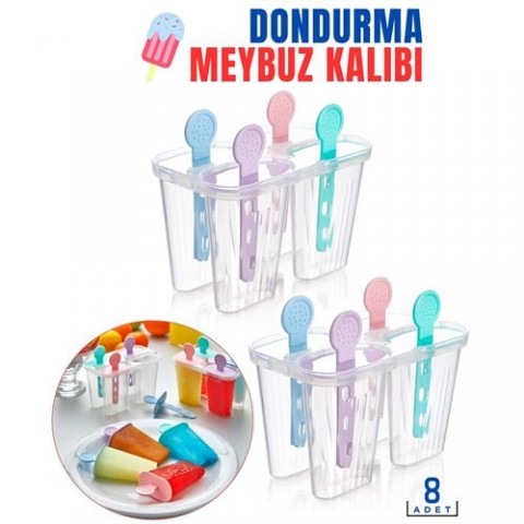 Hepbidolu  Dondurma Meybuz Kalıbı 8 Adet Bovezzo Design 718393