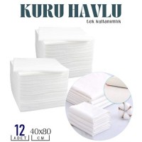 Hepbidolu  Tek Kullanımlık Kuru Havlu Çok Amaçlı 40X80 CM 12 Adet 718430