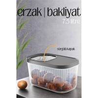 Hepbidolu  MultiBox Erzak Bakliyat Kutusu Sürgülü Kapak 7.5 Litre 718467