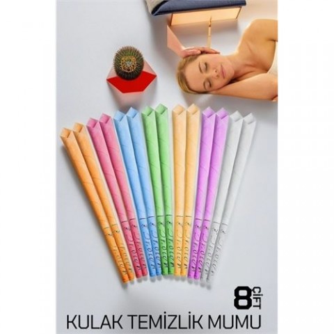 Hepbidolu  Kulak Temizlik Mumu 8 ÇİFT Liza Bataieva Design 718547