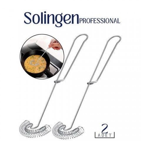 Hepbidolu  2 li Çelik Spiral Çırpıcı Solingen Professional 718583