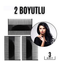 Hepbidolu  2 Boyutlu Bayan Tarağı 3 LÜ SET Velux Design 718693