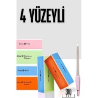 Hepbidolu  4 Yüzeyli Törpü ve Parlatma Blok Sünger 3 lü Set 718814