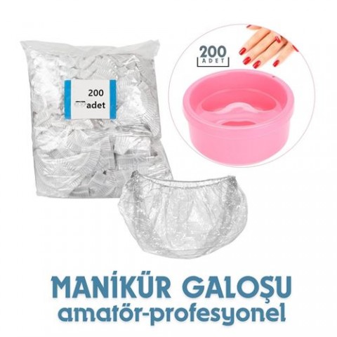 Hepbidolu  Manikür Galoşu 200 lü PAKET 718846