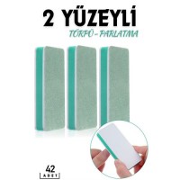 Hepbidolu  30+12 ADET 2 Yüzeyli Tırnak Törpü ve Parlatma Blok Sünger