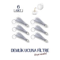 Hepbidolu  Demlik Ucuna Filtre 6 ADET Novy Design 718918