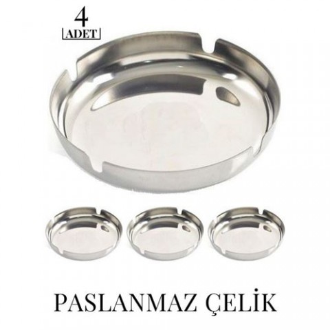 Hepbidolu  4 lü Set Çelik Küllük Veilleux Design 718942