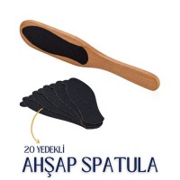 Hepbidolu  20 Yedekli Ahşap Pedikür Spatulası 718995