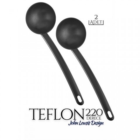 Hepbidolu  Teflon Servis Kepçesi 2 li Set J.Lewis Design 718998