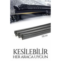 Hepbidolu  Kesilebilir 70 cm Silecek Lastiği 3 lü set 429060