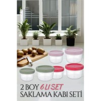 Hepbidolu  Mini Saklama Kabı 6 lı SET Maisonneuve Design 719083