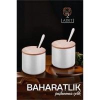 Hepbidolu  Paslanmaz Çelik Baharatlık 2 li SET 719218