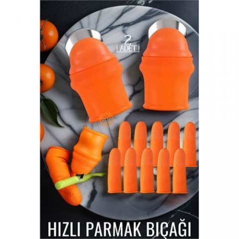 Hepbidolu  Hızlı Parmak Bıçağı Başparmak Sebze Kesici 2 li set 719487