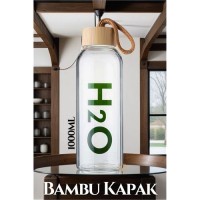 Hepbidolu  Bambu Kapak Borosilikat Matara 1000 ML 719562