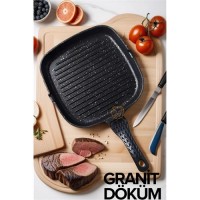 Hepbidolu  Döküm Granit Izgara Tavası Laviolette Design 719611