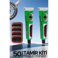 Hepbidolu  Lastik Yaması 50 li Set Bisiklet Top Bot 719665