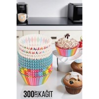 Hepbidolu  Muffin Kalıbı 300 Adet Paolelli 719914