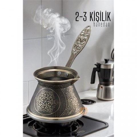 Hepbidolu  Cezve 2-3 Kişilik ZAMAK İndüksiyon Tabanlı 720005