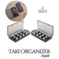 Transformacion 15 Gözlü Takı Organizeri 2 Li Set Belitz Design 718961