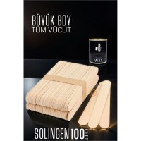 Hepbidolu   Ağda Spatulası Solingen BÜYÜK BOY 100 ADET 719550