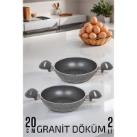 Transformacion Granit Yumurta Sahanı 20 CM Navida Design 720270