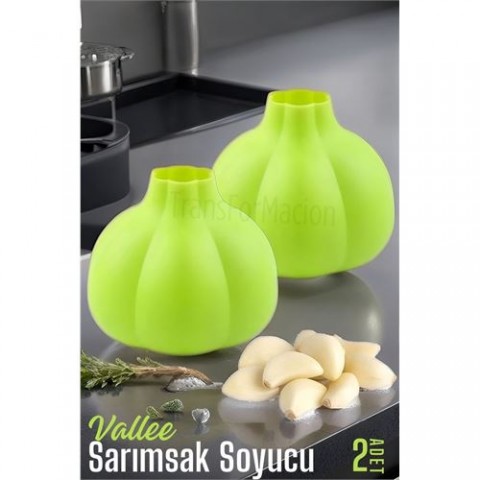 Hepbidolu  Sarımsak Soyucu 2 ADET Vallee Design 720330