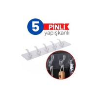 Hepbidolu  5 Pinli Yapışkanlı Askı Xenoty Design 716049