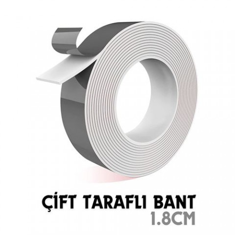 Hepbidolu  2 Metre Çift Taraflı Yapıştırıcı Bant Çivisiz Montaj 715472