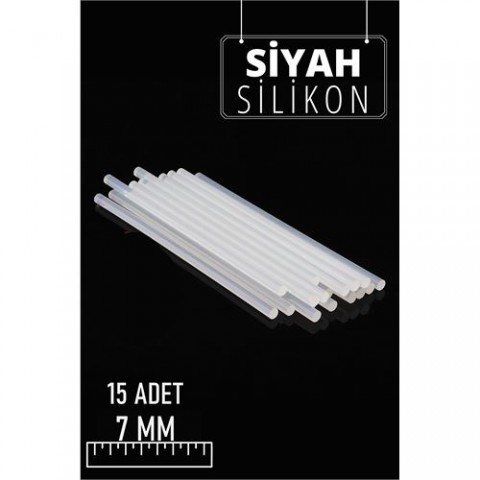 Hepbidolu  7 mm 15 Adet Sıcak Silikon 427015