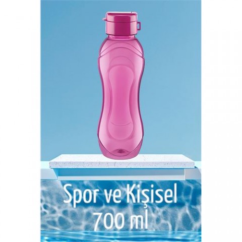 ModaCar Prime Matara 700 ml KIRMIZI Spor ve Kişisel Matara