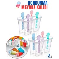 ModaCar Dondurma Meybuz Kalıbı 8 Adet Bovezzo Design