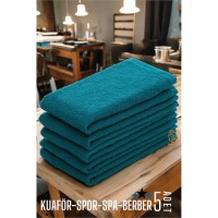 ModaCar Havlu Seti Kuaför Berber Spor SPA Salon Havlusu Mikrofiber YEŞİL