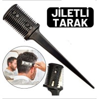 ModaCar 4 ADET Jiletli Kırık Saç Sakal Düzletme İnceltme Tarağı 716438 Toptan Paket