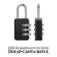 ModaCar 4 ADET Şifreli Mini Dolap Çanta Bavul Kilidi 20mm 720663