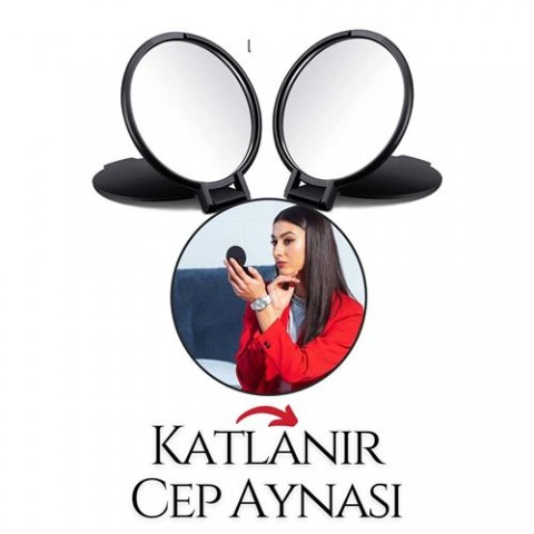 ModaCar 8 ADET Katlanabilir Mini Çanta Aynası   718891 Toptan Paket