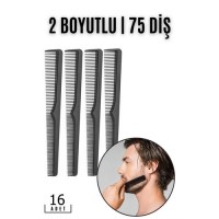 ModaCar 16 ADET Sakal Bıyık Saç Tarağı Jess Design 718689  Toptan Paket