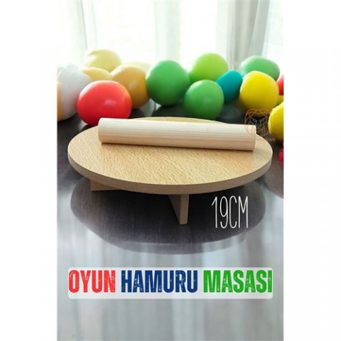 Transformacion 4 ADET Oyun Hamur Masası 19 Cm Çocuk Oyuncak Hamur Açma Masası 714535