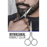 ModaCar Bıyık Sakal Düzeltme Makası 10 cm Solingen Professional